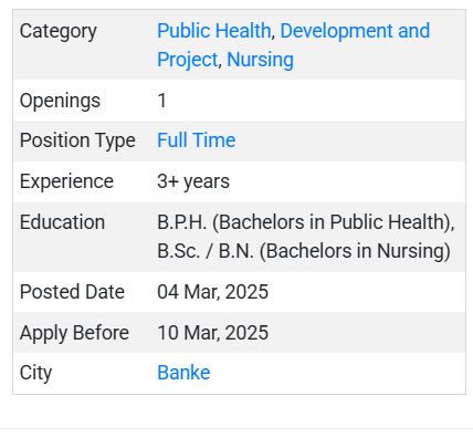 Health Advocacy and Communication Officer (HACO)